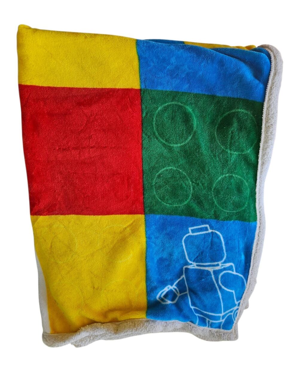 Official LEGO VIP Throw Blanket 5007622 Retired GWP Plush Fleece Color Block